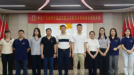 凝心聚力謀發展 黨建引領譜新篇 | 金輝華集團黨委和紀委圓滿完成換屆選舉工作